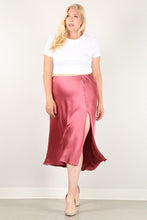 Load image into Gallery viewer, Solid High-Waist Skirt

