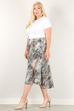 Load image into Gallery viewer, High Waist Snakeskin Print Skirt
