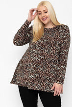 Load image into Gallery viewer, Cheetah Print Tunic
