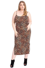 Load image into Gallery viewer, Leopard Print Cardigan and Dress Set
