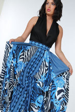 Load image into Gallery viewer, Animal Chain Print Maxi Skirt
