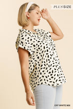 Load image into Gallery viewer, Dalmatian Print Top
