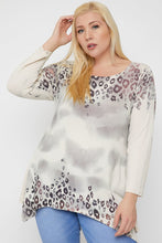 Load image into Gallery viewer, Roaring Cheetah Print Tunic Top
